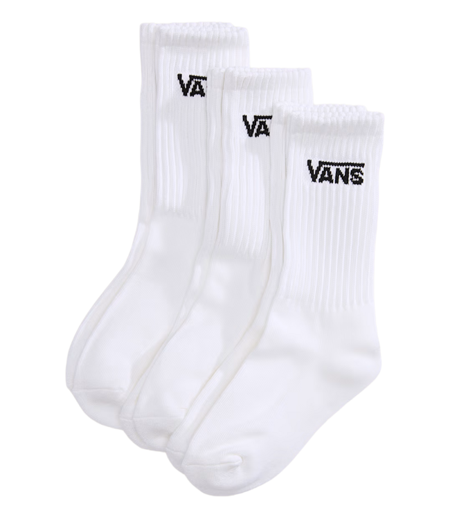 VANS By Classic Crew Sock Chbd - White
