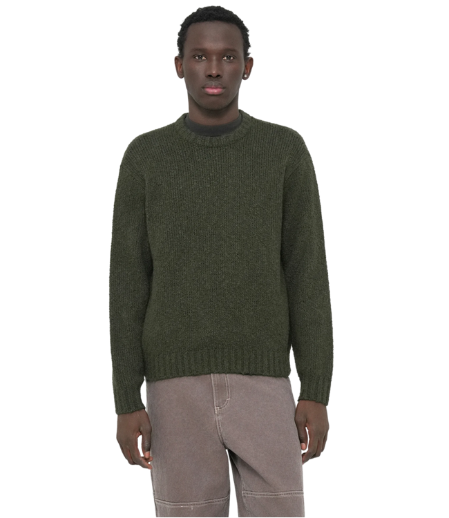 VANS Lx Solid Crew Sweater - Obsidian Fern