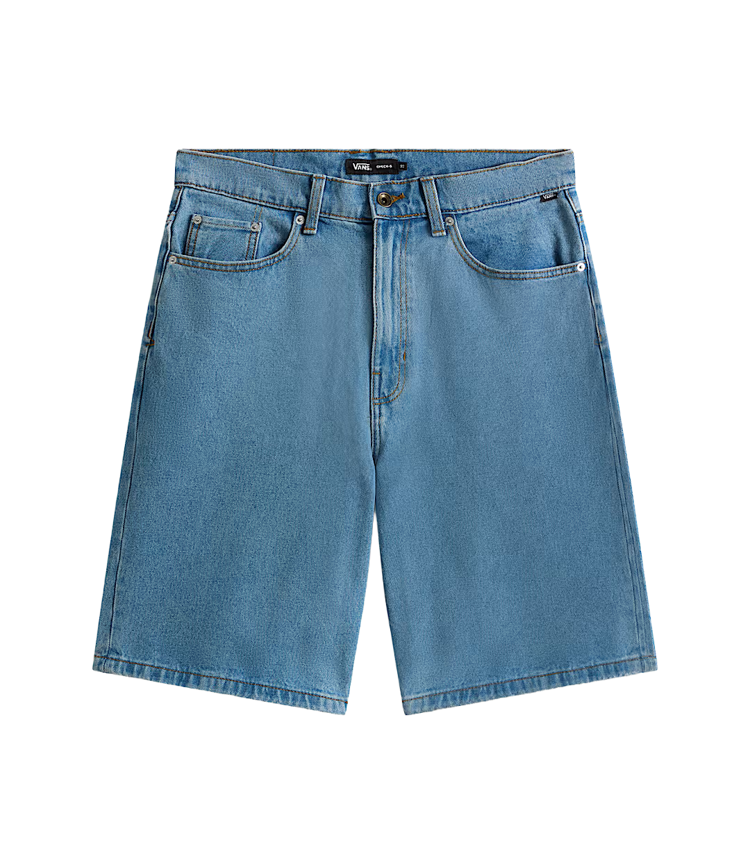 VANS Check-5 Baggy Denim Short - Stonewash/Blue