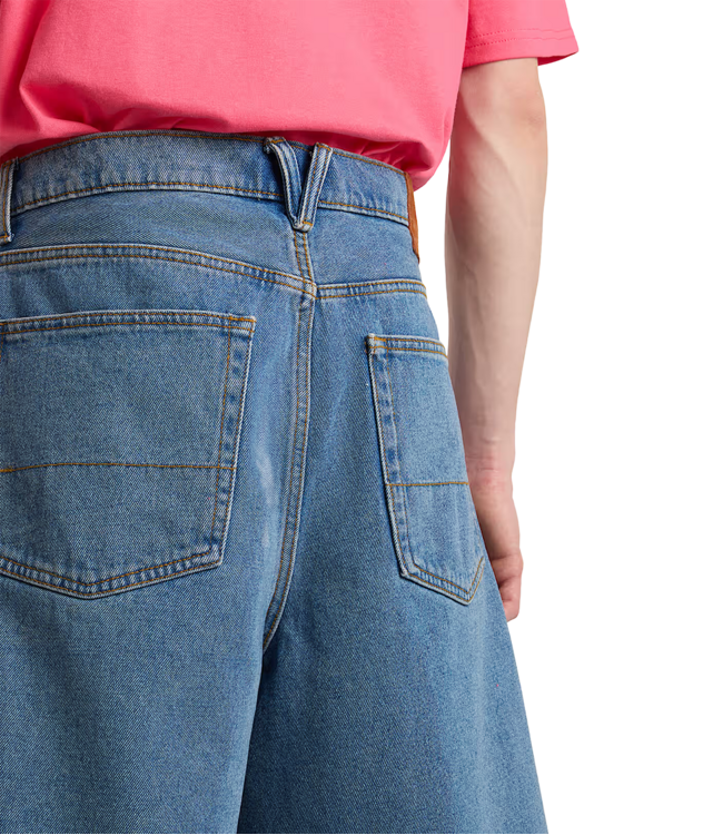 VANS Check-5 Baggy Denim Short - Stonewash/Blue