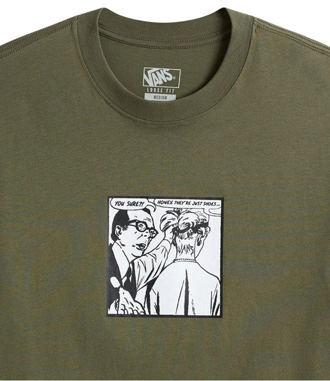 VANS They Are Just Shoes Loose Tee - Mossy Olive