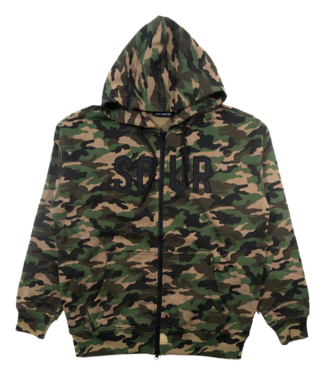 SOUR Sour Army Zip Hood - Camo