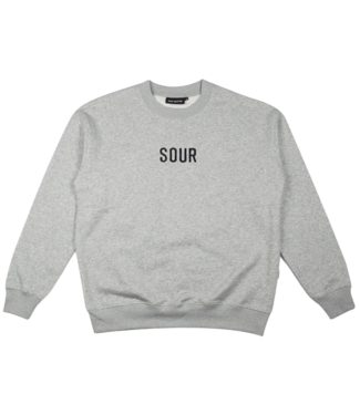 SOUR Sour Army Crewneck - Grey Melange