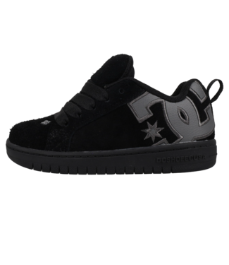 DC Court Graffik Se - Black/Black/Grey