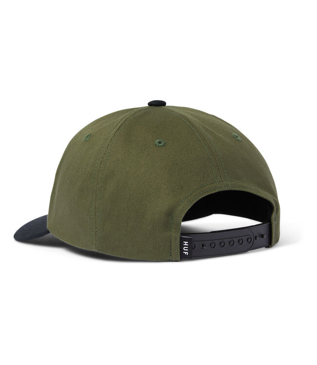 HUF Enlightenment 6 Panel Snapback - Olive