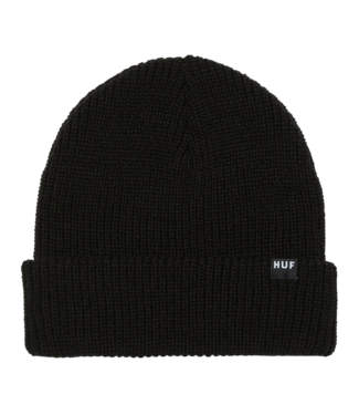 HUF Usual Cuff Beanie - Black