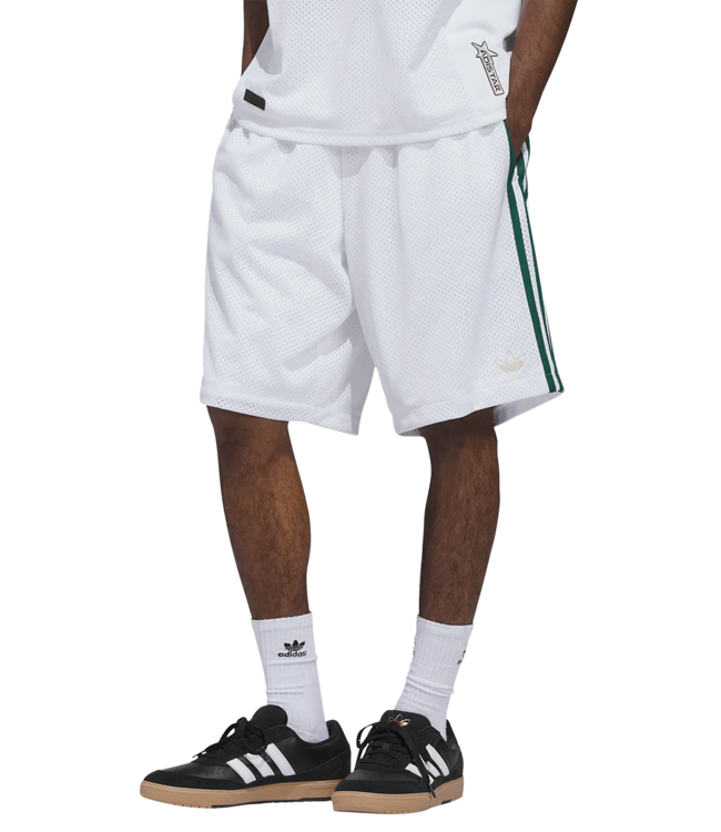 ADIDAS Tyshawn B Short - White/Magold/Cgreen