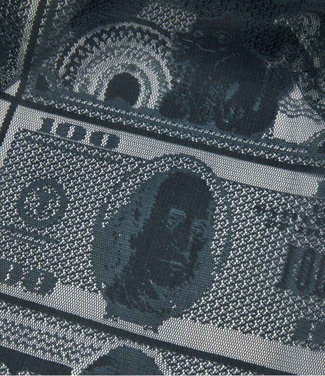 HUF Global Currency S/S Lace Shirt - Black