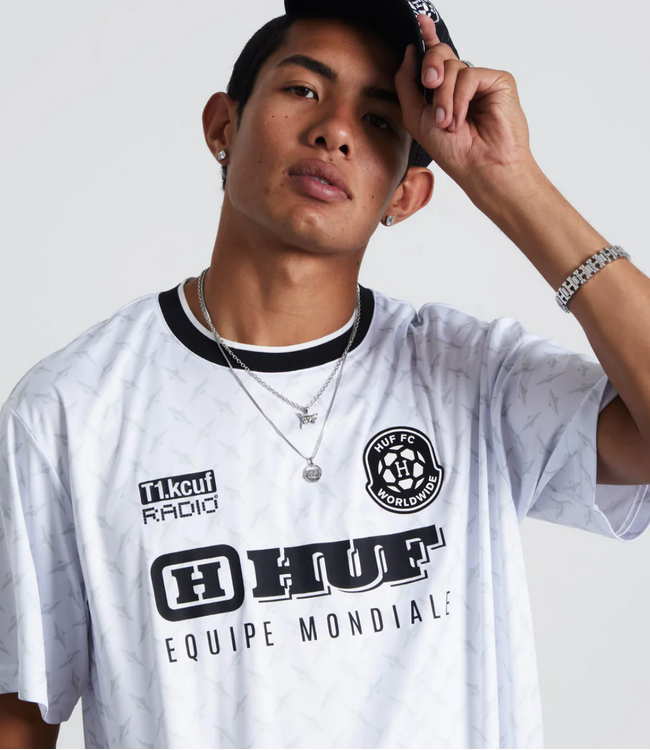 HUF Equipe Mondiale Jersey - White