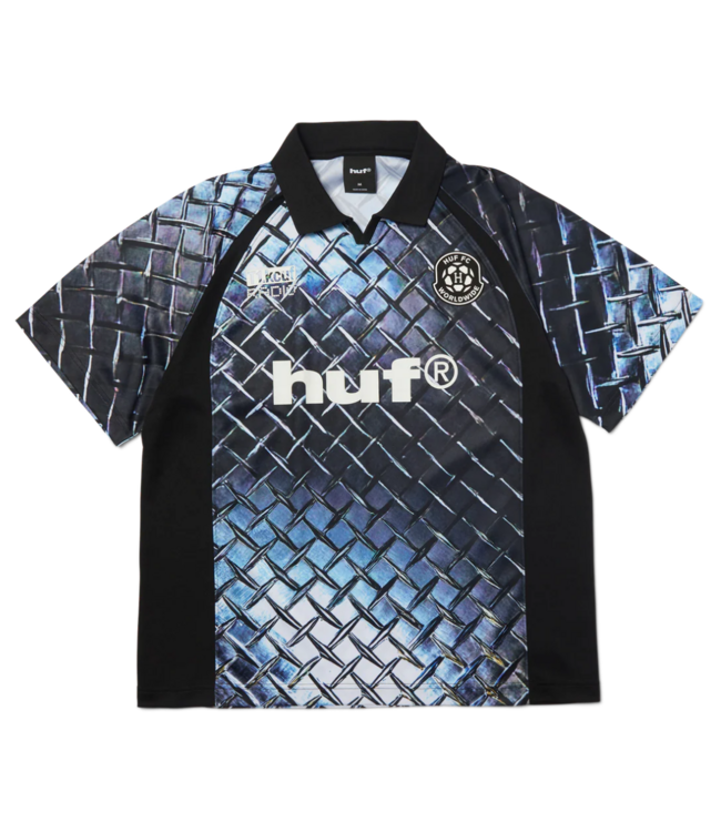 HUF Diamond Plate Jersey - Black