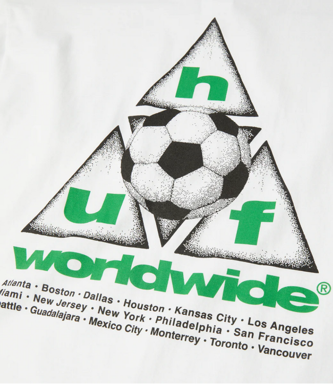 HUF Striker TT SS Tee - White
