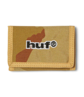 HUF Huf 89 Wallet - Brown Camo