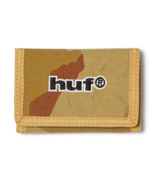 HUF Huf 89 Wallet - Brown Camo