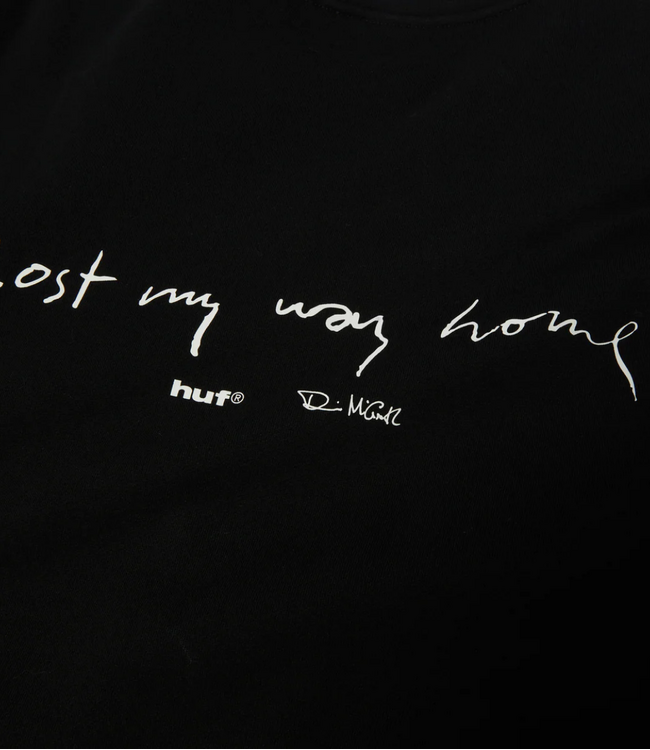 HUF Lost My Way Home Crew - Black