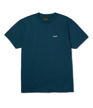 HUF 89 Embroidred S/S Tee - Harbor Blue/White