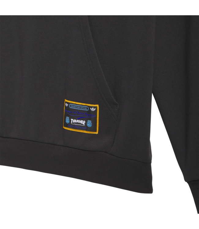 ADIDAS Argentina X Thrasher Hoodie - Black