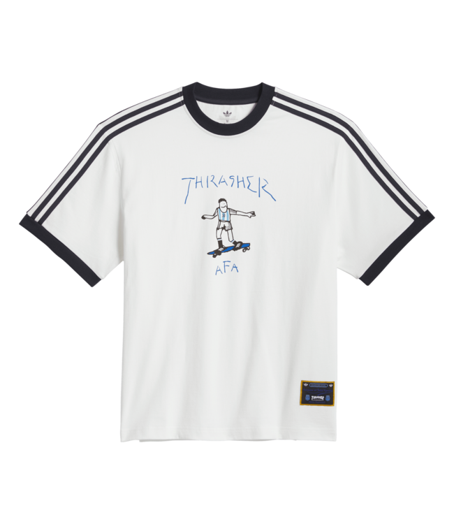 ADIDAS Argentina X Thrasher T-Shirt - White