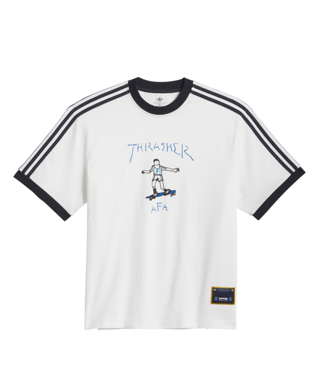 ADIDAS Argentina X Thrasher T-Shirt - White