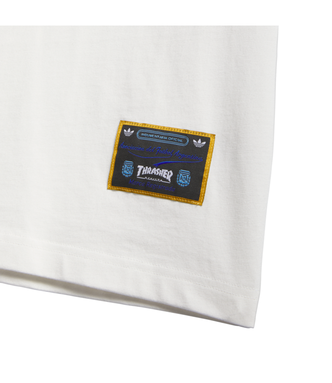 ADIDAS Argentina X Thrasher T-Shirt - White