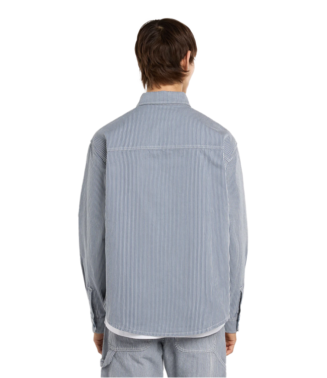 DICKIES Hickory Work Shirt Ls - Retro Indigo