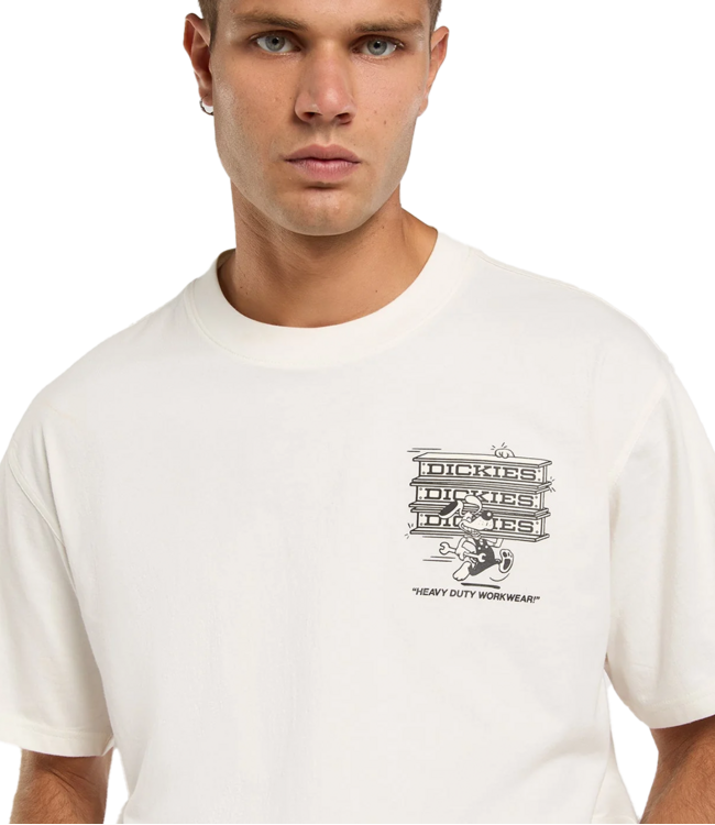 DICKIES Lynndyl Ss Tee - Egret