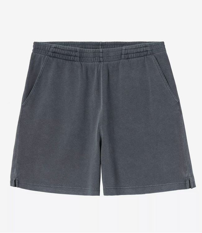 CARHARTT WIP Harper Sweat Short - Carbon/Garment Dyed