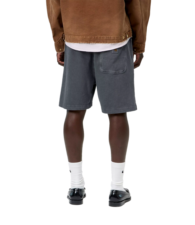 CARHARTT WIP Harper Sweat Short - Carbon/Garment Dyed