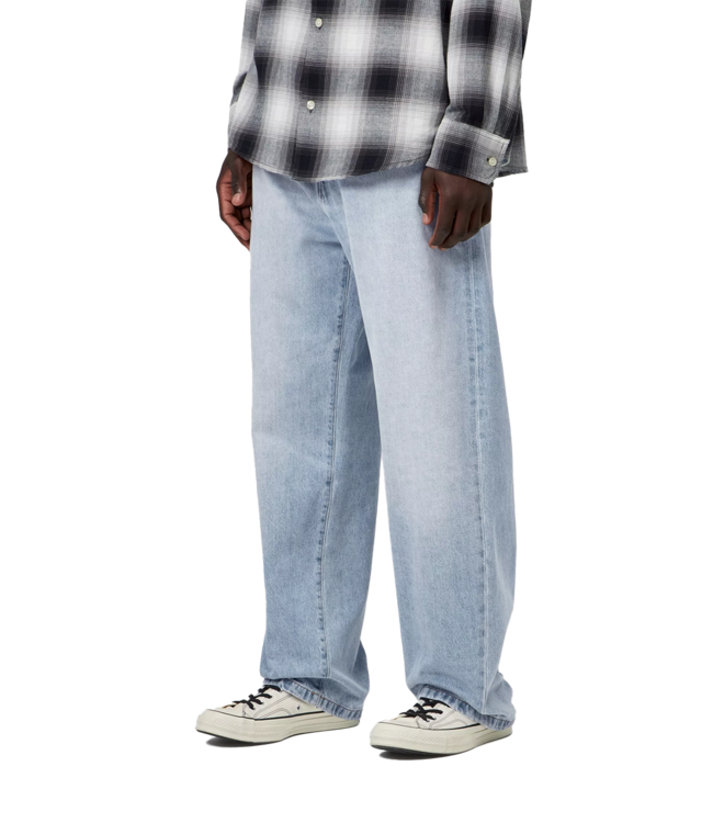 CARHARTT WIP Landon Pant - Blue/Heavy Worn Bleached