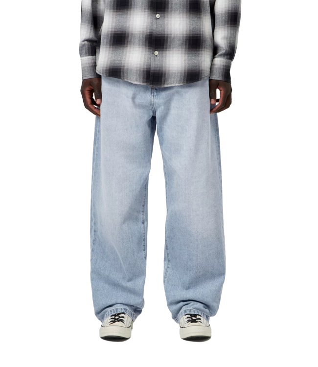 CARHARTT WIP Landon Pant - Blue/Heavy Worn Bleached