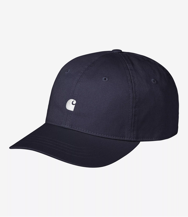 CARHARTT WIP Madison Logo Cap - Dark Navy/White