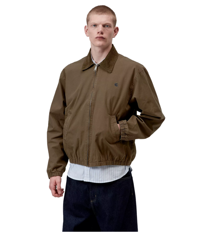 CARHARTT WIP Madison Ripstop Jacket - Dark Beech/Blac