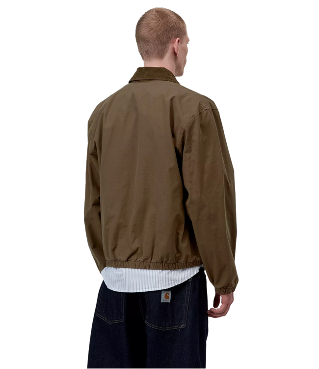 CARHARTT WIP Madison Ripstop Jacket - Dark Beech/Blac