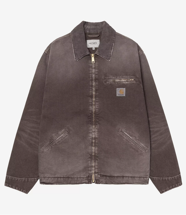 CARHARTT WIP Og Detroit Jacket - Tobacco/Destroy Wash
