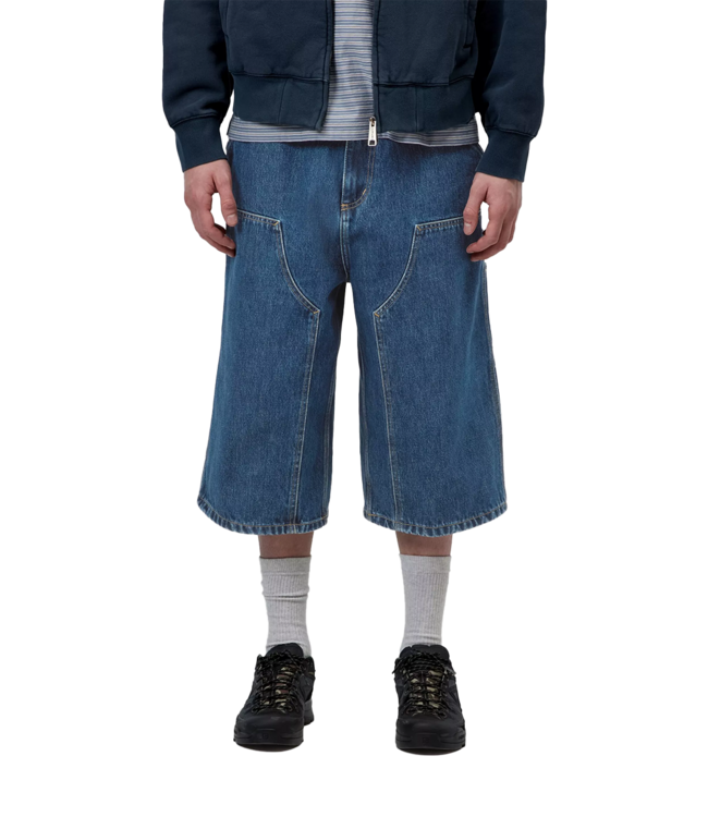 CARHARTT WIP Og Double Knee Short Long - Blue/Stone W