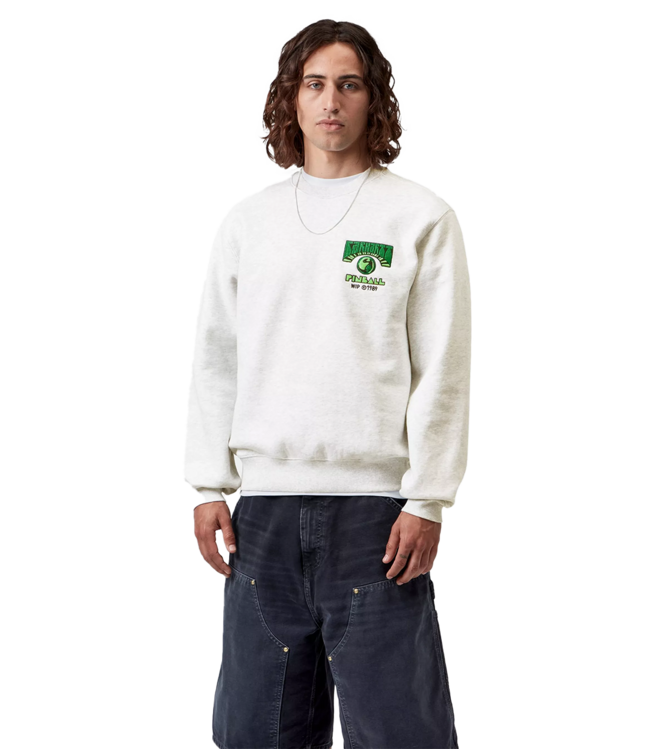 CARHARTT WIP Pinball Sweat - Ash Heather