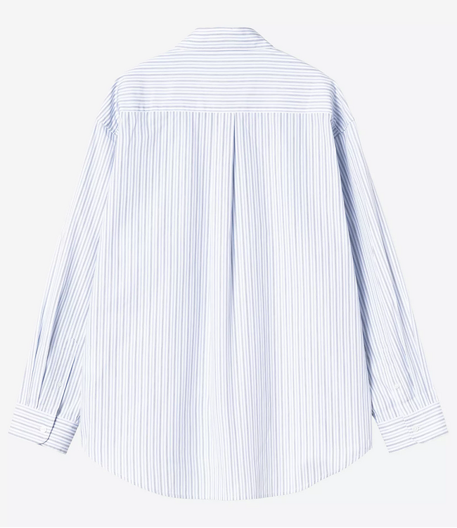 CARHARTT WIP S/S Keene Shirt - Keene Stripe/White