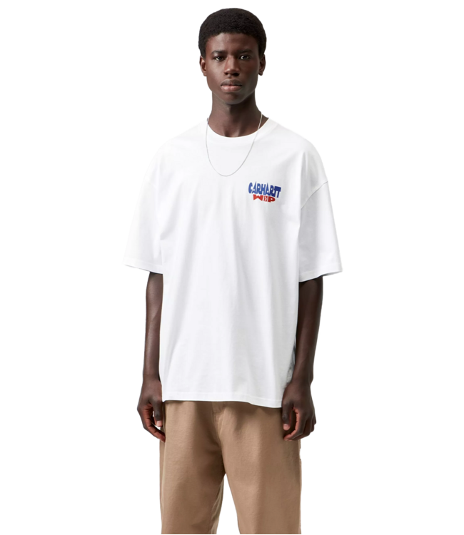 CARHARTT WIP S/S Luggage Label T-Shirt - White