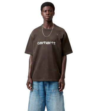 CARHARTT WIP S/S Painter T-Shirt - Tobacco/Destroy Wa CARHARTT WIP S/S Painter T-Shirt - Tobacco/Destroy Wa