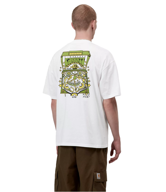CARHARTT WIP S/S Pinball T-Shirt - White