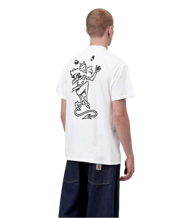 CARHARTT WIP S/S Playing Cards T-Shirt - White