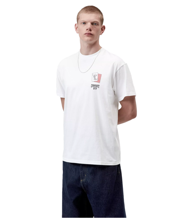 CARHARTT WIP S/S Playing Cards T-Shirt - White