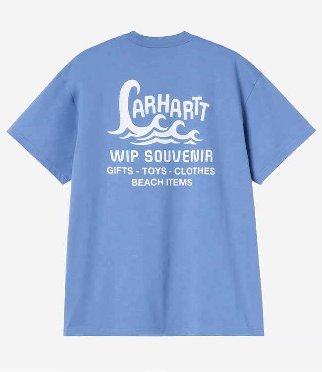 CARHARTT WIP S/S Waves T-Shirt - Curacao