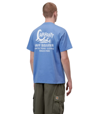 CARHARTT WIP S/S Waves T-Shirt - Curacao