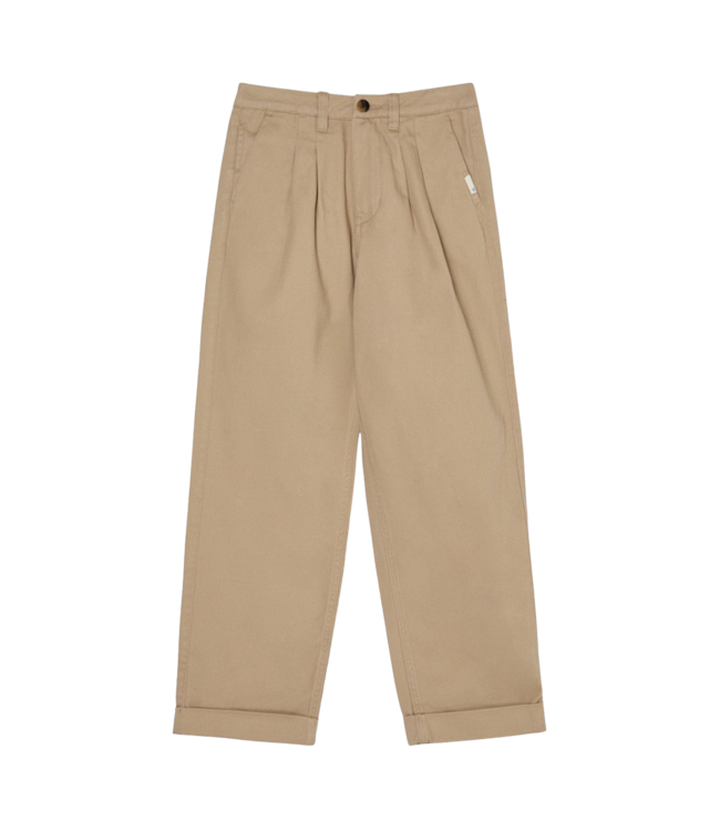 ELEMENT Big Pleated Chino Youth - Humus