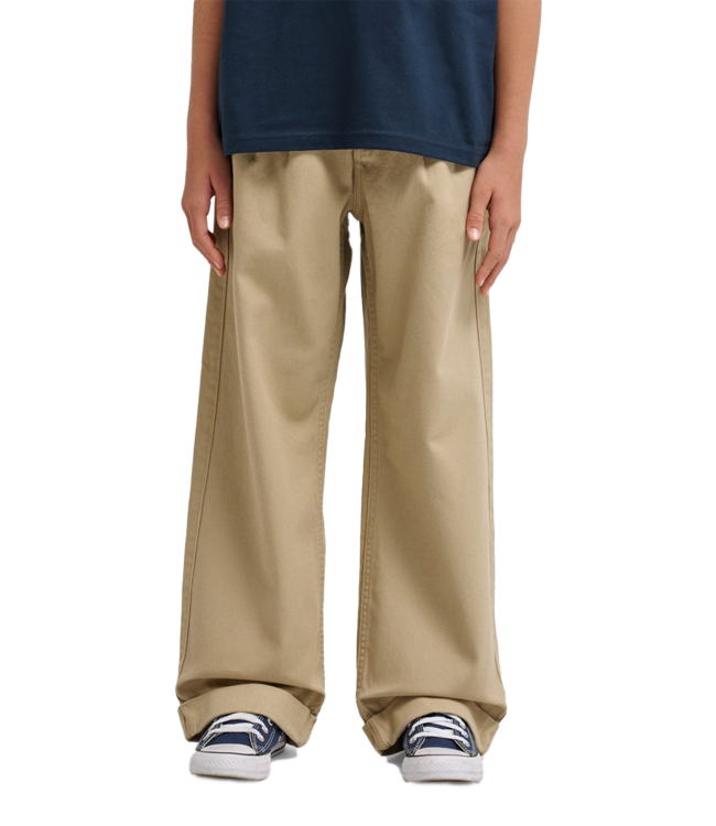 ELEMENT Big Pleated Chino Youth - Humus