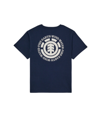 ELEMENT Seal Bp Ss Tee Youth - Eclipse Navy