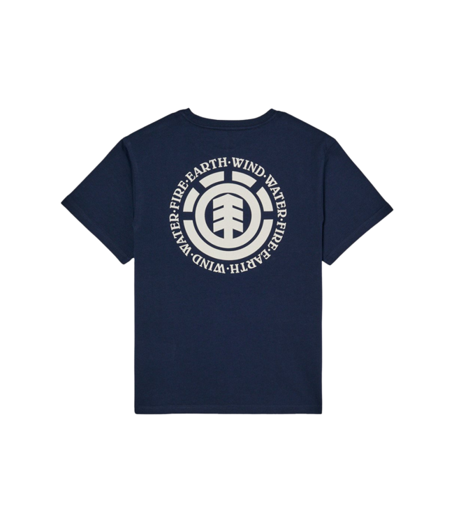 ELEMENT Seal Bp Ss Tee Youth - Eclipse Navy