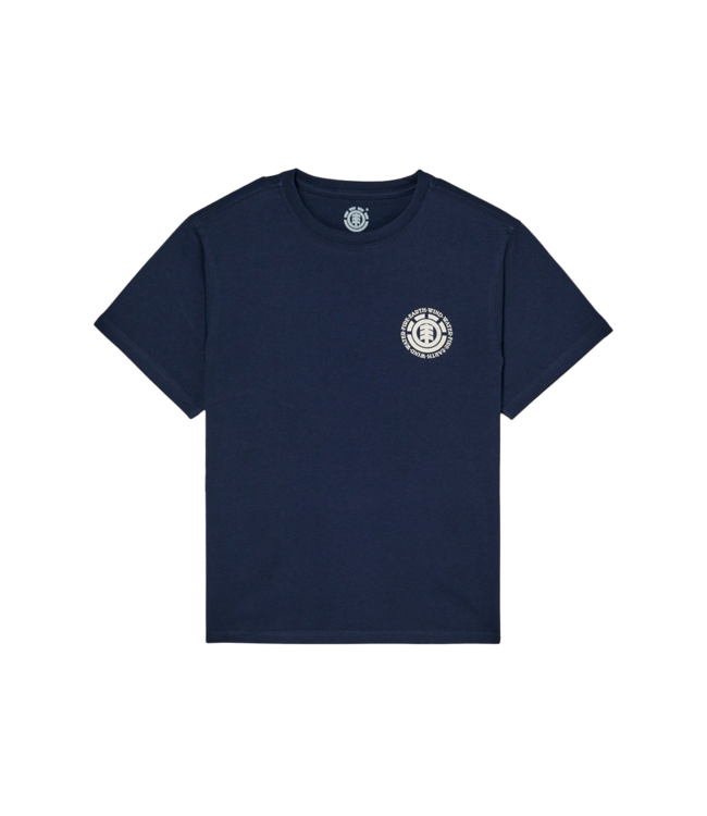 ELEMENT Seal Bp Ss Tee Youth - Eclipse Navy