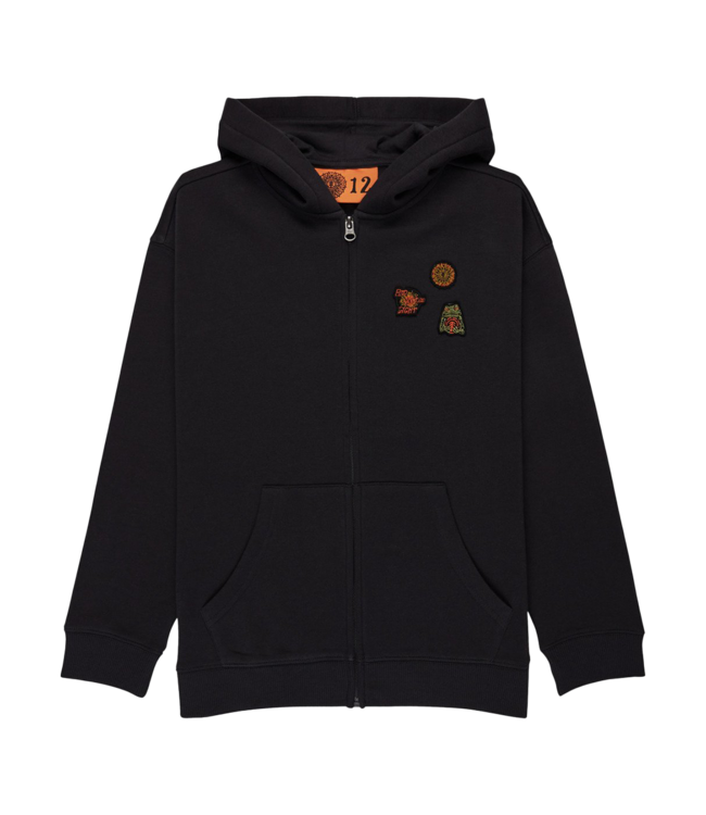 ELEMENT Timber Icon Emb Hoodie Youth - Off Black