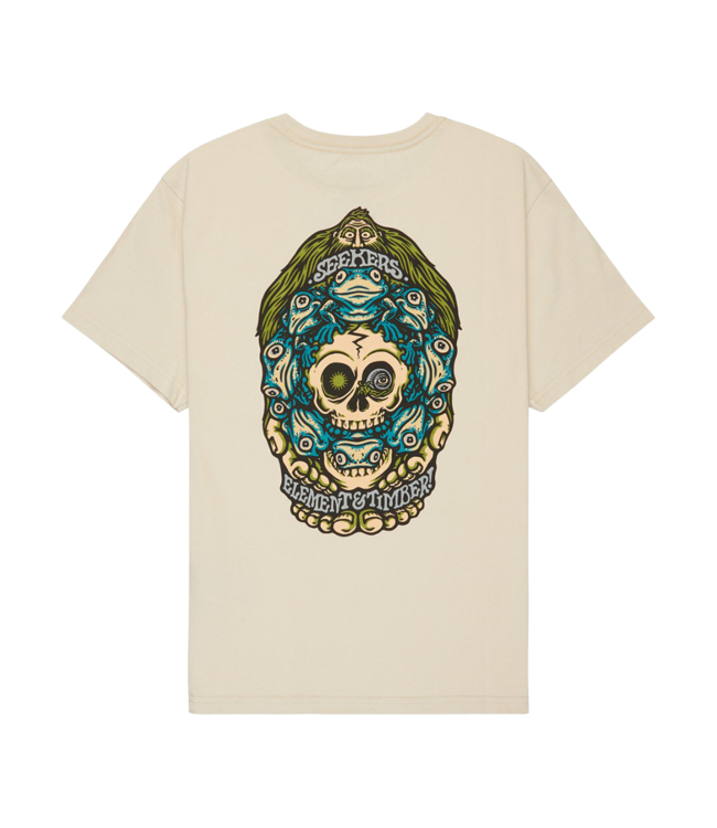 ELEMENT Timber Orbit Ss Tee Youth - Oat Milk